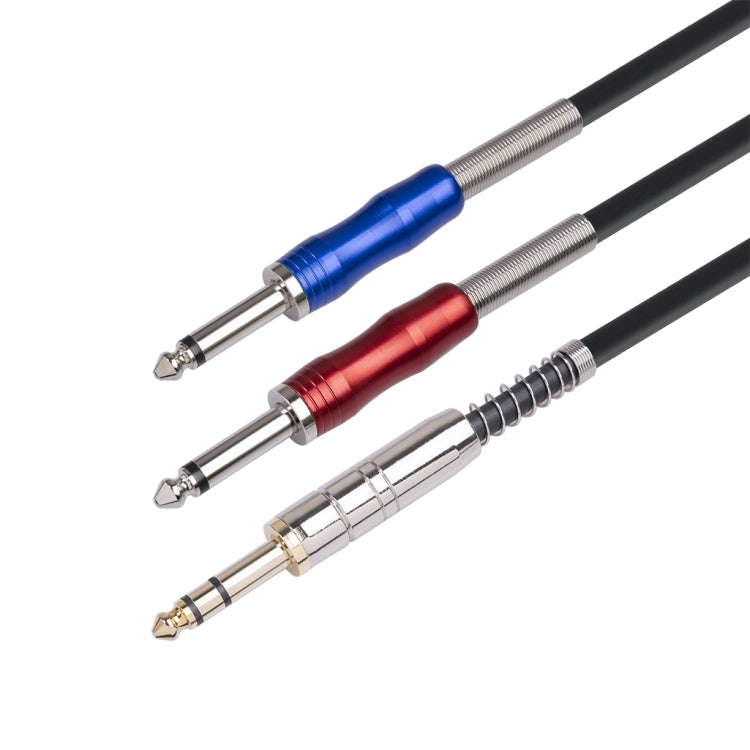 Cable de audio estéreo de 6,35 mm macho a doble mono de 6,35 mm, 1.8m, 3m, 5m