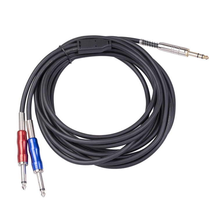 Cable de audio estéreo de 6,35 mm macho a doble mono de 6,35 mm, 1.8m, 3m, 5m