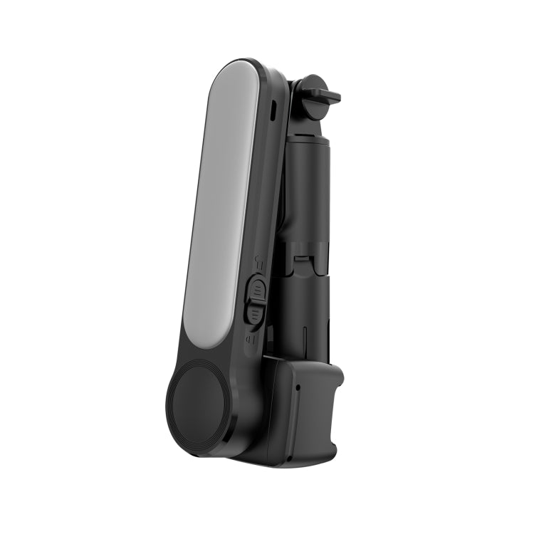 Trípode estabilizador de cardán con luz de relleno plegable mini L09