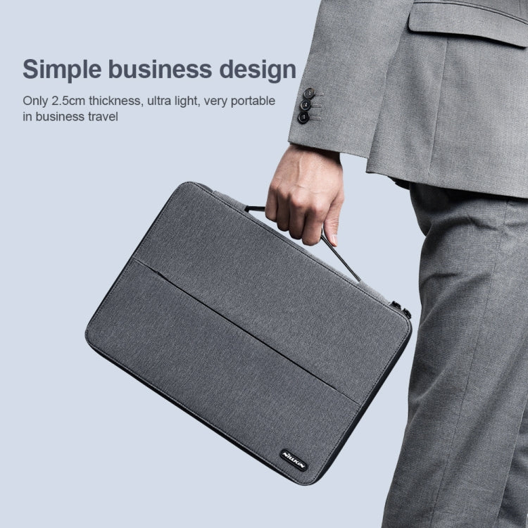 NILLKIN Bolsa de almacenamiento multifuncional para computadora portátil con soporte, versión clásica, For 14 inch and Below Laptop, For 16.1 inch and Below Laptop