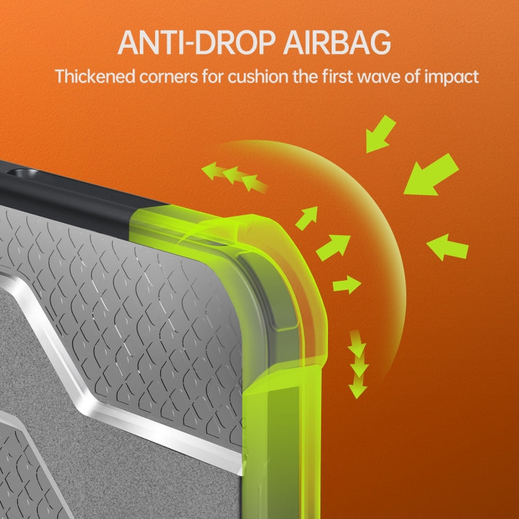 Estuche protector de PC + TPU de la serie Explorer de wlons con soporte plegable, For iPad 10.2 2020 / 2019 / Air 2019 10.5, For iPad Pro 11 2022 / 2021 / 2020 / 2018 / Air 2020 10.9, For iPad Pro 12.9 2022 / 2021 / 2020 / 2018