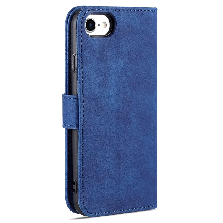 AZNS Skin Feel Calf Texture Funda de cuero con tapa horizontal con ranuras para tarjetas y soporte y billetera, For iPhone 6, For iPhone 7 Plus / 8 Plus, For iPhone 7 / 8 / SE (2020)