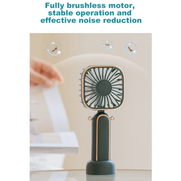 Ventilador eléctrico de mano repelente de mosquitos con carga USB plegable portátil WT-TX6, control de 3 velocidades