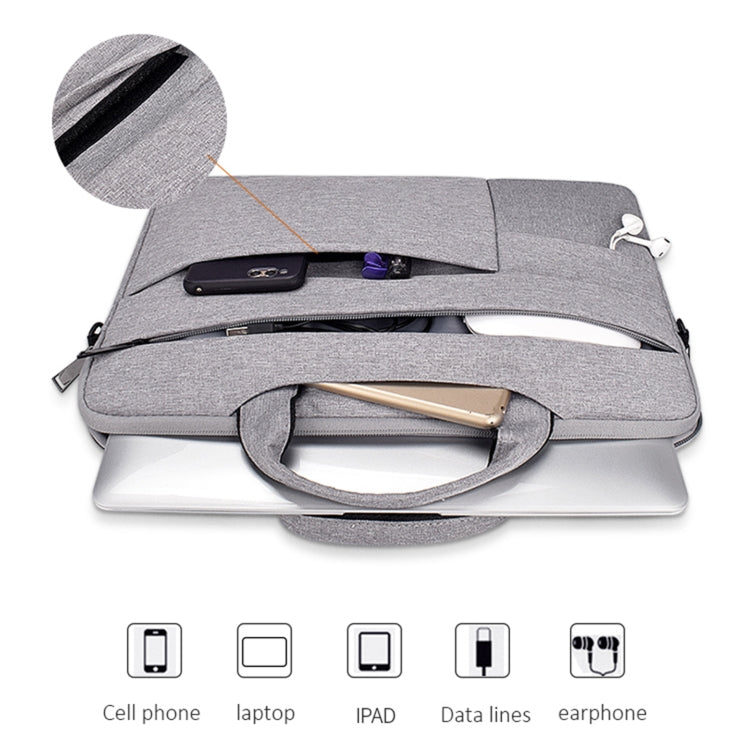 ND05SDJ Tela Oxford + Bolsa de hombro portátil de nylon para computadora portátil, 13.3 inch, 14.1-15.4 inch, 15.6 inch