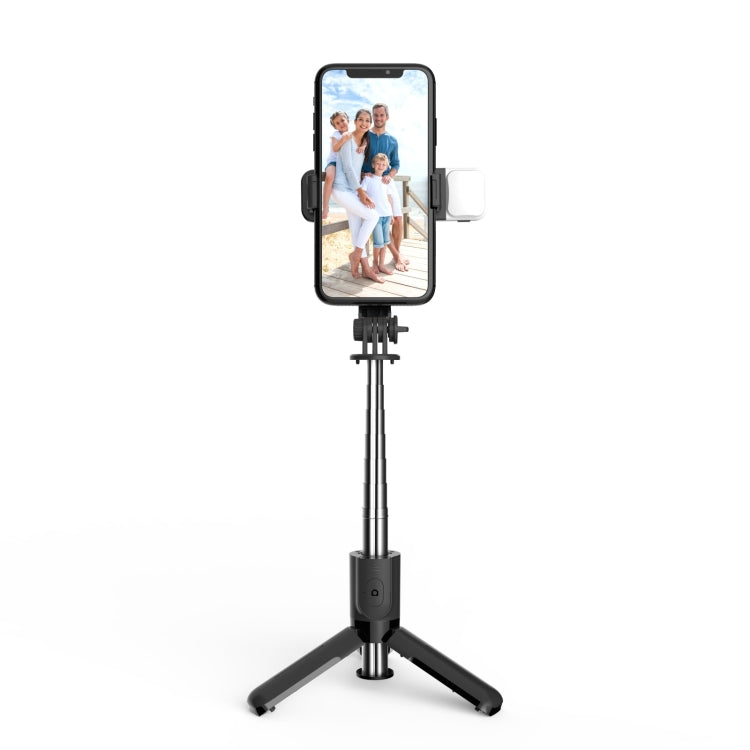 L11S Mini luz de relleno Bluetooth Selfie Stick trípode soporte para teléfono móvil, L11S
