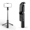 Q02S Luz de relleno Bluetooth Selfie Stick Trípode Soporte para teléfono móvil, Q02S(Black), Q02S(White)