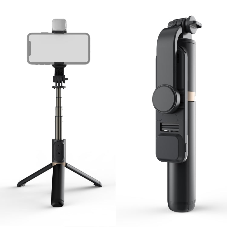 Q03S Luz de relleno Bluetooth Selfie Stick Trípode Soporte para teléfono móvil, Q03S(Black), Q03S(White)