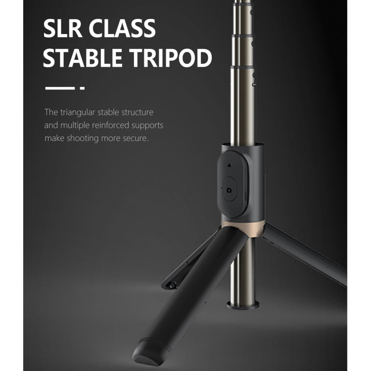 Q03S Luz de relleno Bluetooth Selfie Stick Trípode Soporte para teléfono móvil, Q03S(Black), Q03S(White)