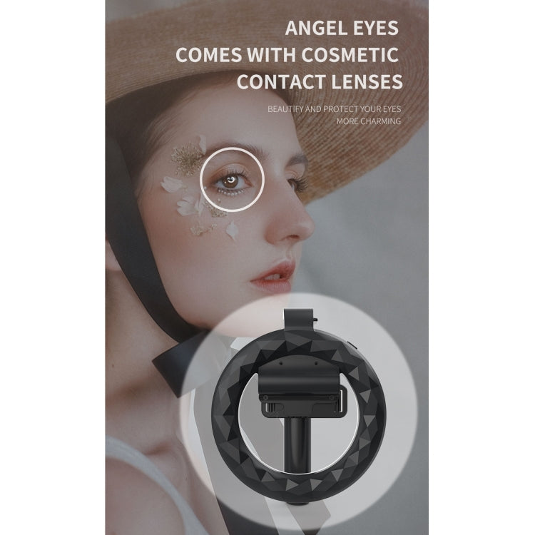 Q07 Trípode/palo Selfie Bluetooth portátil con anillo de luz de 6 pulgadas, Q07