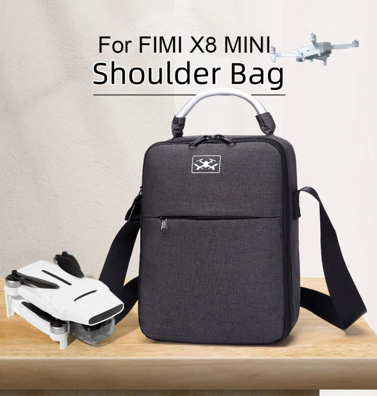 Bolsa de almacenamiento impermeable a prueba de golpes para un solo hombro, funda de transporte de viaje, caja para FIMI X8 mini, For FIMI X8 mini(Red Liner), For FIMI X8 mini(Black Liner)