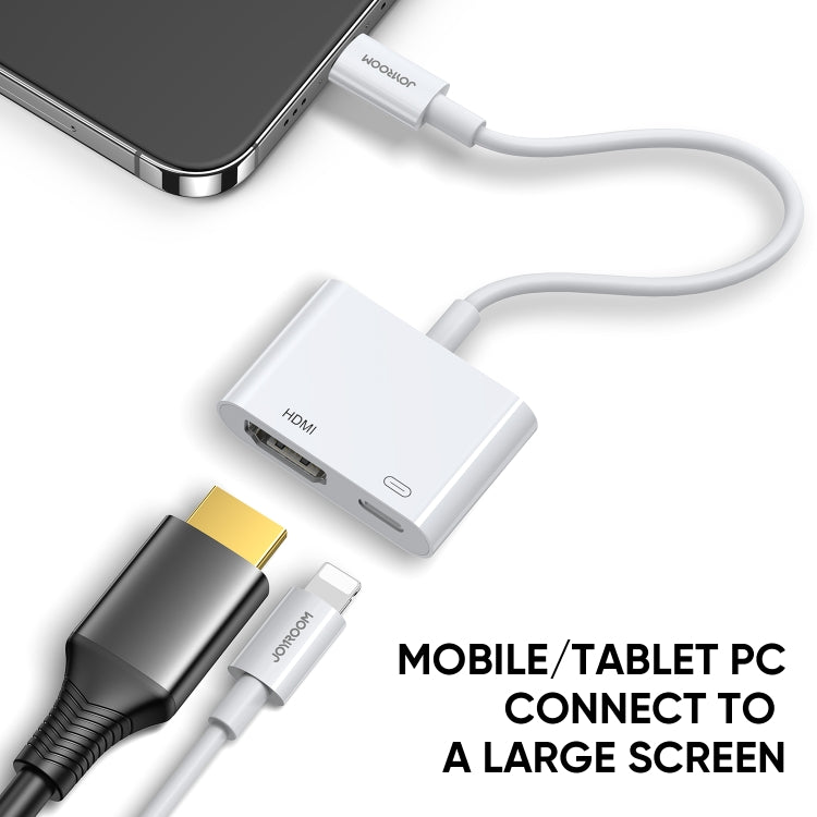 Adaptador convertidor JOYROOM S-H141 1080P de 8 pines a HDMI, S-H141