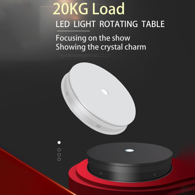 Tocadiscos giratorio eléctrico de 20cm, soporte de exhibición, accesorios de grabación de vídeo, tocadiscos para fotografía, 20cm 110V US Plug, 20cm 220V EU Plug, 20cm 220V UK Plug, 20cm 220V AU Plug