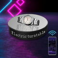Pantalla de aplicación inteligente, tocadiscos giratorios eléctricos, soporte de exhibición de espejo, transmisión en vivo, accesorios de grabación de vídeo, tocadiscos