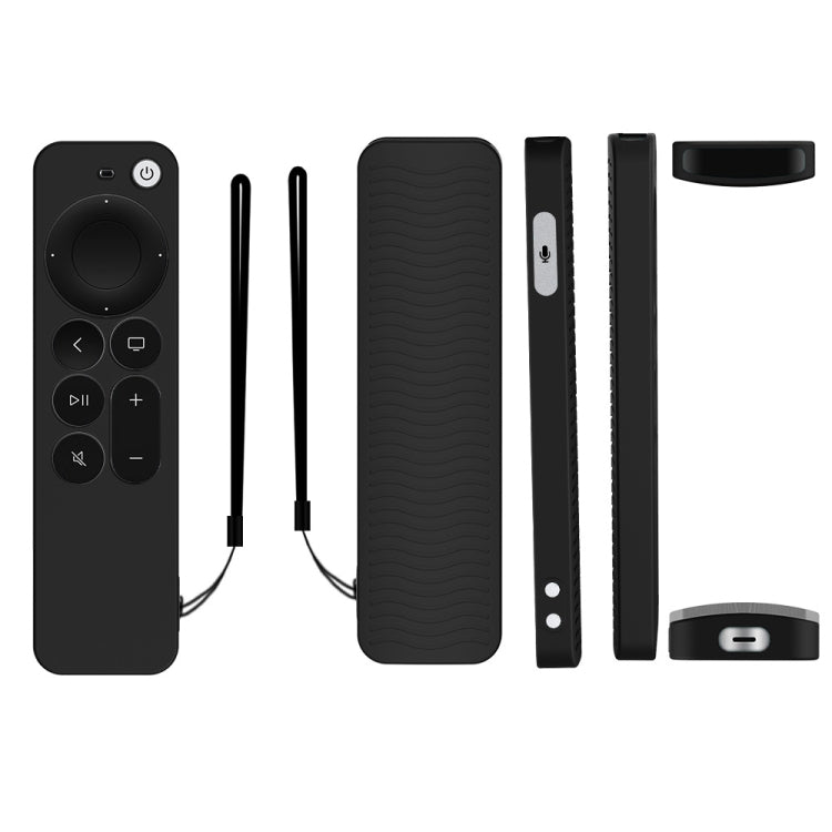 Funda protectora de silicona para Apple TV 4K 4th Siri Remote Controller