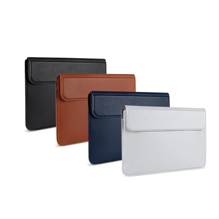 Bolsa de forro de PU para portátil multifuncional PU08, 13.3 inch, 14.1-15.4 inch