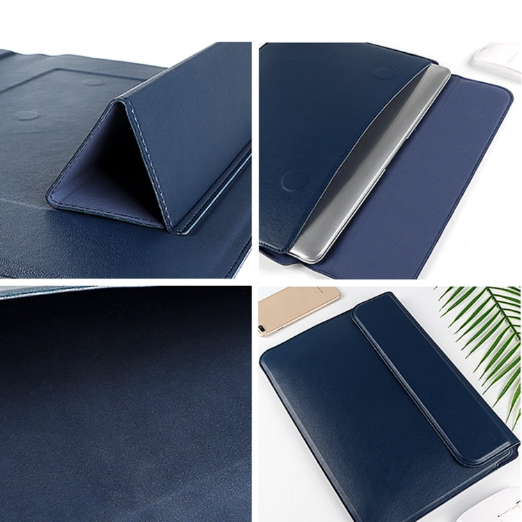 Bolsa de forro de PU para portátil multifuncional PU08, 13.3 inch, 14.1-15.4 inch
