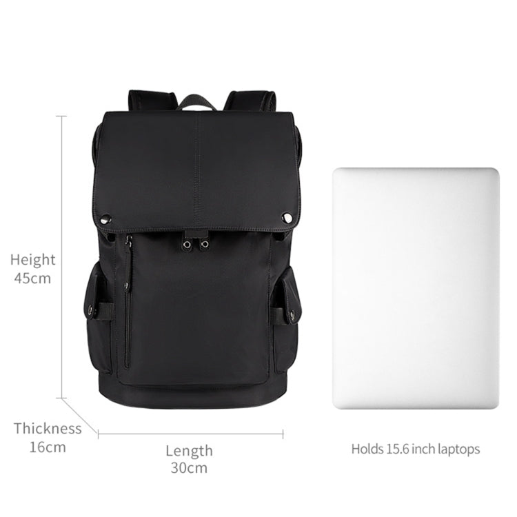 SJ02 Mochila universal para portátil de gran capacidad de 13-15,6 pulgadas con puerto de carga USB