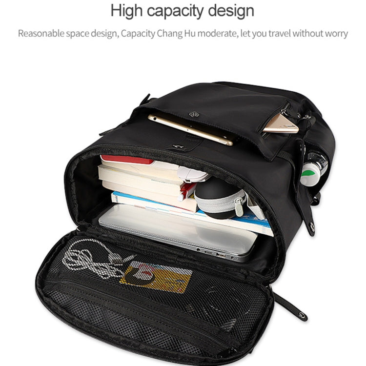 SJ02 Mochila universal para portátil de gran capacidad de 13-15,6 pulgadas con puerto de carga USB
