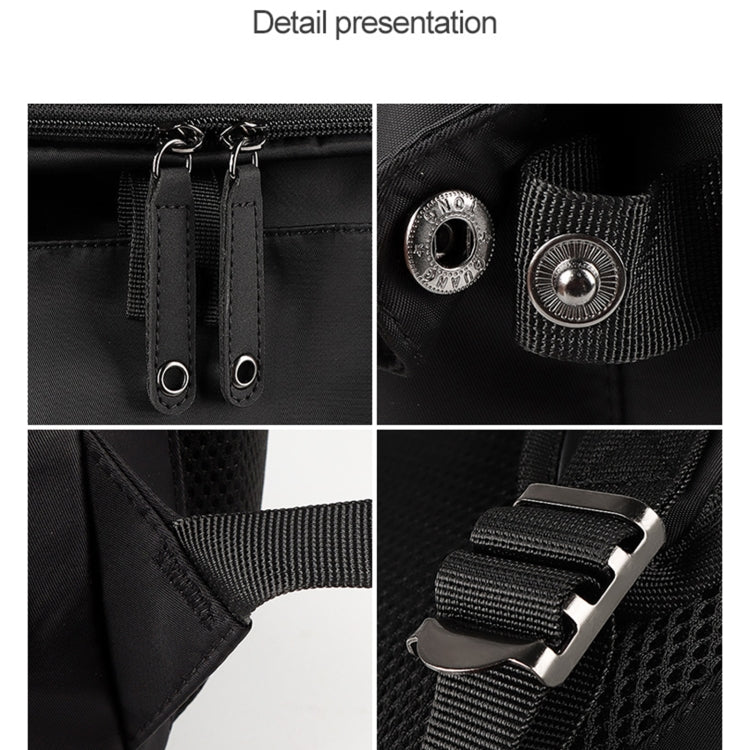 SJ02 Mochila universal para portátil de gran capacidad de 13-15,6 pulgadas con puerto de carga USB
