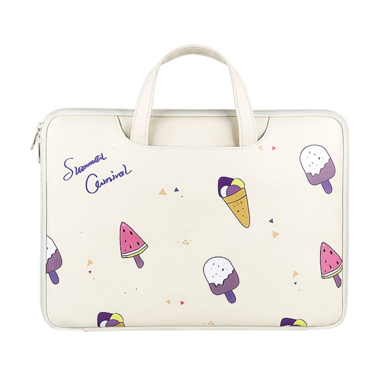 ST01KT Bolsa ligera para portátil con estampado de PU, 13.3 inch, 14.1-15.4 inch