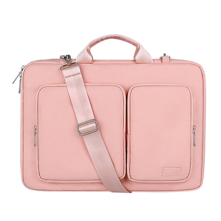 Bolsa para portátil ST11 de poliéster engrosado con correa de hombro desmontable, 13.3 inch (with Strap), 14.1-15.4 inch (with Strap), 15.6 inch (with Strap)