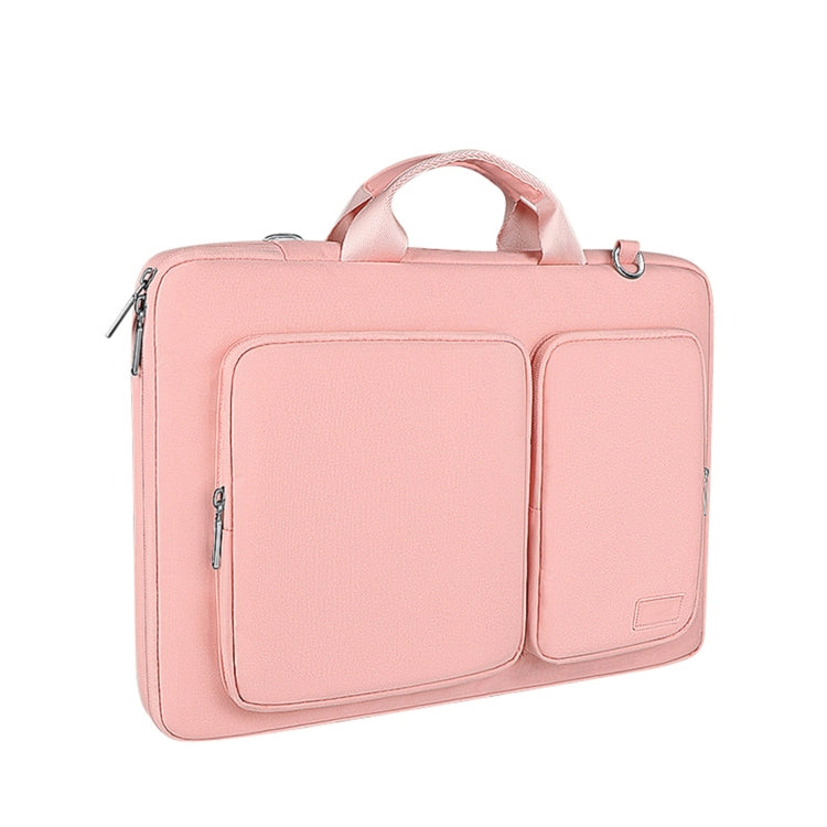 Bolsa para portátil ST11 de poliéster engrosado con correa de hombro desmontable, 13.3 inch (with Strap), 14.1-15.4 inch (with Strap), 15.6 inch (with Strap)