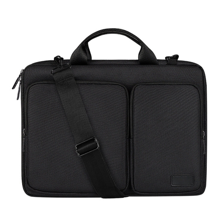 Bolsa para portátil ST11 de poliéster engrosado con correa de hombro desmontable, 13.3 inch (with Strap), 14.1-15.4 inch (with Strap), 15.6 inch (with Strap)