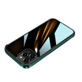 SULADA Marco de metal de aluminio de aviación a prueba de golpes + Nano Glass + Funda protectora de TPU, For iPhone 11, For iPhone 11 Pro, For iPhone 12 mini, For iPhone 12, For iPhone 12 Pro, For iPhone 12 Pro Max, For iPhone 11 Pro Max               ...