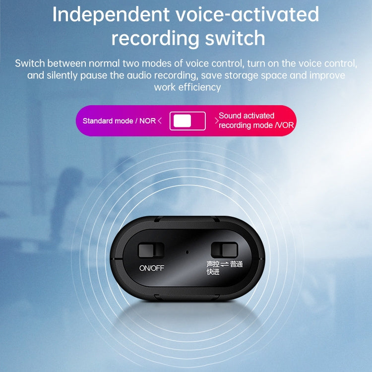Bolígrafo de grabación con reducción de ruido HD con clip B800LI, compatible con tarjeta TF y grabación con una sola tecla y OTG, 8GB, 16GB, 32GB, 64GB, 128GB