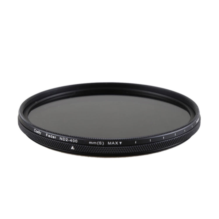ND2-400 ND2 a ND400 ND Filtro Lente Densidad neutra Filtro variable ajustable, Cuely 40.5mm, Cuely 49mm, Cuely 52mm, Cuely 55mm, Cuely 58mm, Cuely 62mm, Cuely 67mm, Cuely 72mm, Cuely 77mm, Cuely 82mm