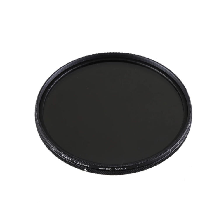 ND2-400 ND2 a ND400 ND Filtro Lente Densidad neutra Filtro variable ajustable, Cuely 40.5mm, Cuely 49mm, Cuely 52mm, Cuely 55mm, Cuely 58mm, Cuely 62mm, Cuely 67mm, Cuely 72mm, Cuely 77mm, Cuely 82mm