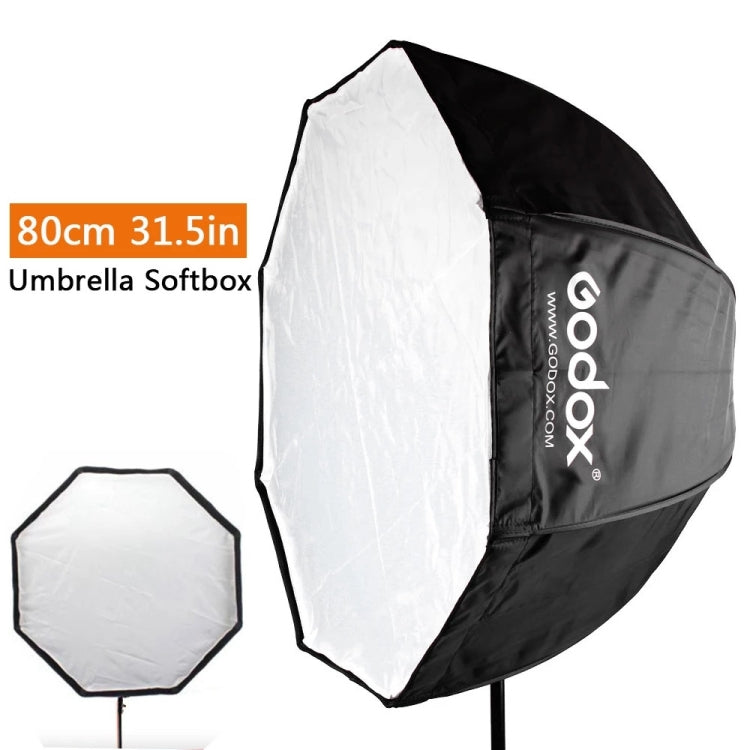 Godox Photo Studio Portable Octagon Speedlite Paraguas Softbox Reflector, 80cm, 95cm, 120cm