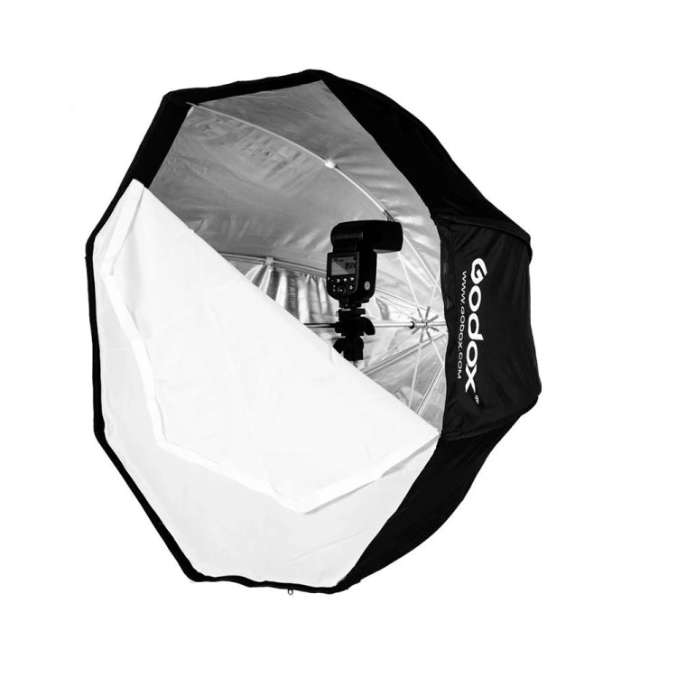 Godox Photo Studio Portable Octagon Speedlite Paraguas Softbox Reflector, 80cm, 95cm, 120cm