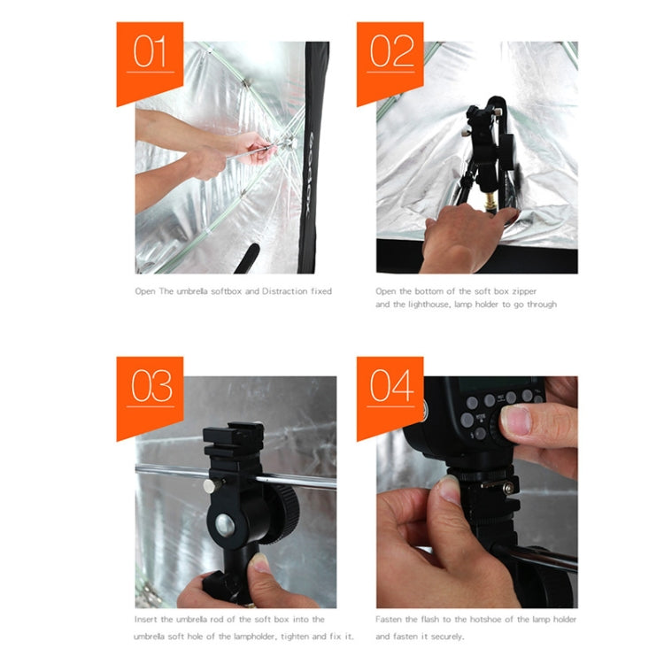 Godox Photo Studio Portable Octagon Speedlite Paraguas Softbox Reflector, 80cm, 95cm, 120cm