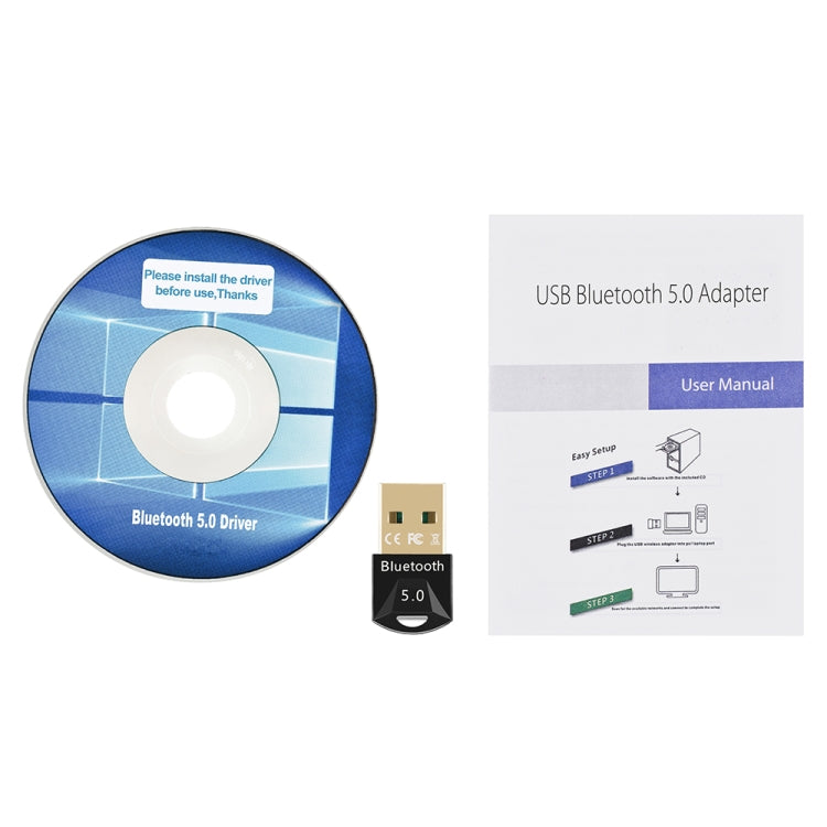BT501 USB 2.0 Mini Bluetooth 5.0 Adaptador Receptor de Audio Transmisor, BT501