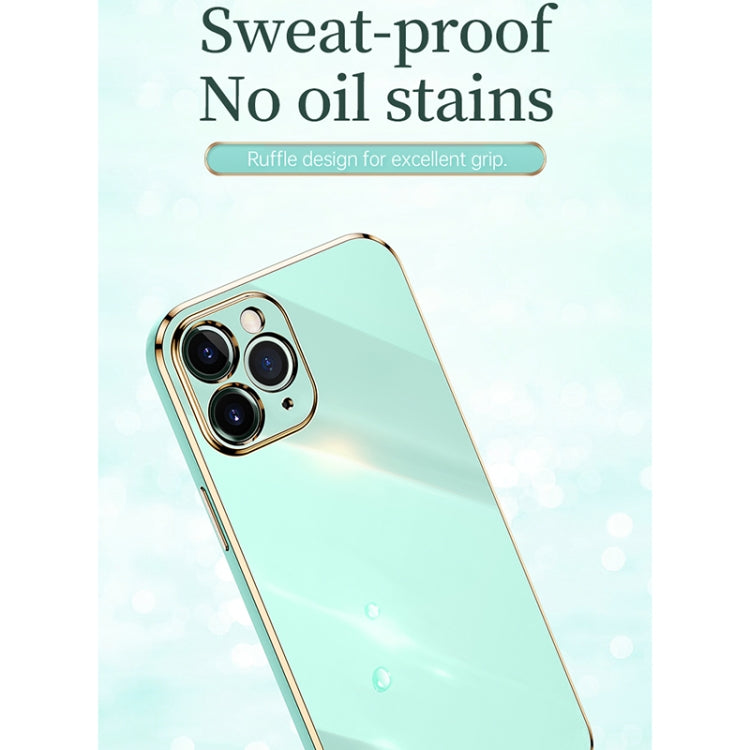 XINLI Straight 6D Plating Gold Edge TPU Estuche a prueba de golpes, For iPhone 12 mini, For iPhone 12 Pro Max, For iPhone X, For iPhone XR, For iPhone XS, For iPhone XS Max, For iPhone 8 Plus / 7 Plus