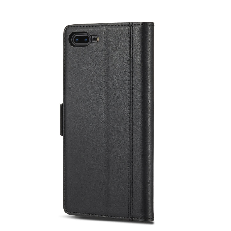 LC.IMEEKE Hebilla magnética PU + TPU Estuche de cuero con tapa horizontal con soporte y ranuras para tarjetas y billetera, For iPhone 8 Plus & 7 Plus, For iPhone X / XS, For iPhone XS Max, For iPhone XR, For iPhone 11, For iPhone 11 Pro                ...