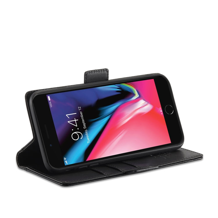 LC.IMEEKE Hebilla magnética PU + TPU Estuche de cuero con tapa horizontal con soporte y ranuras para tarjetas y billetera, For iPhone 8 Plus & 7 Plus, For iPhone X / XS, For iPhone XS Max, For iPhone XR, For iPhone 11, For iPhone 11 Pro                ...