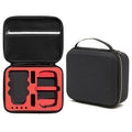Bolsa de almacenamiento de estuche rígido de transporte de nylon a prueba de golpes para DJI Mavic Mini SE, For DJI Mini SE Black + Red Liner, For DJI Mini SE Black + Black Liner