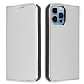 Fierre Shann Funda de cuero con tapa horizontal con textura de cuero PU con soporte y ranuras para tarjetas y billetera, For iPhone 13, For iPhone 13 mini, For iPhone 13 Pro, For iPhone 13 Pro Max