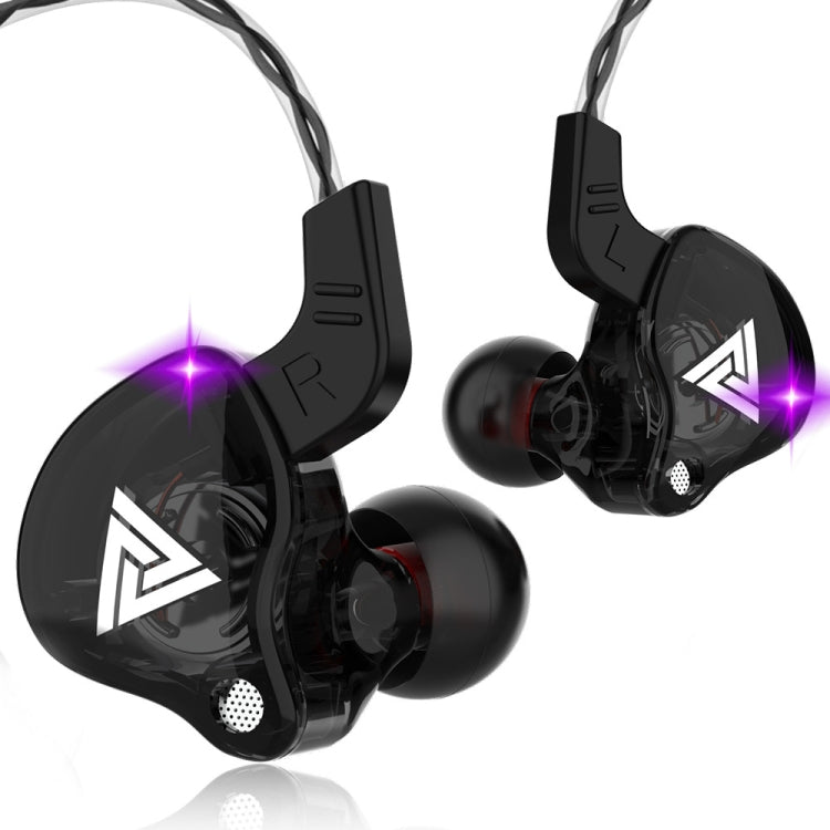 QKZ AK6 Auricular deportivo de subwoofer con cable en la oreja de 3,5 mm, longitud del cable: alrededor de 1,2 m, 1 PCS, 1 Pair