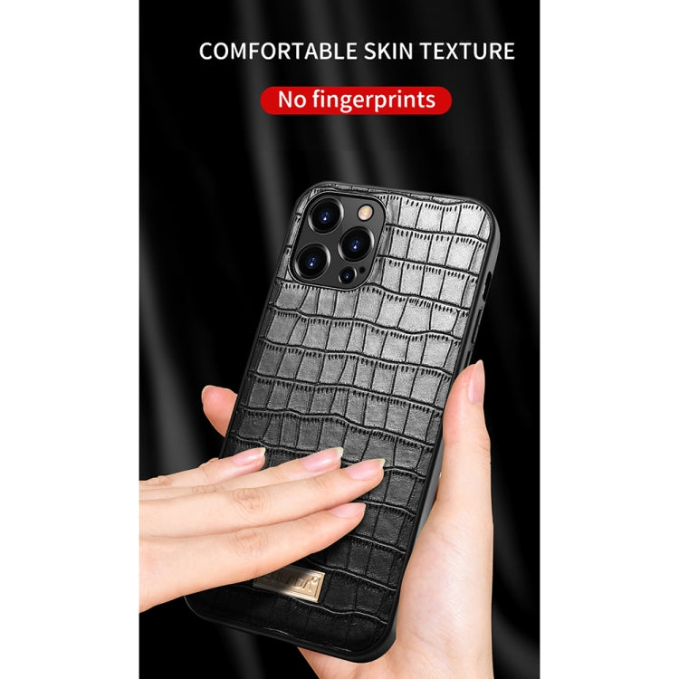 Funda Protectora TPU Textura Cocodrilo SULADA, For iPhone 13 mini, For iPhone 13, For iPhone 13 Pro, For iPhone 13 Pro Max