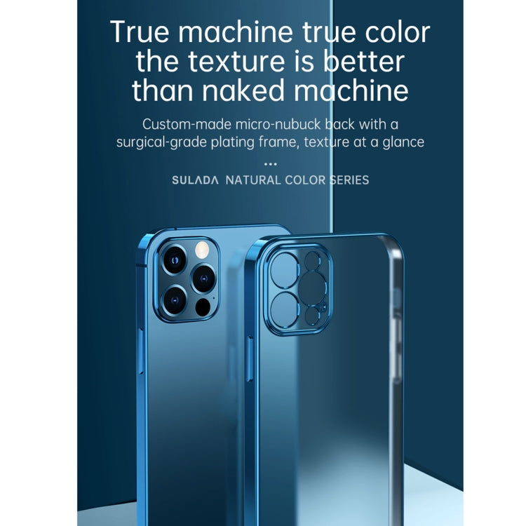 Estuche protector de TPU ultrafino a prueba de golpes con galvanoplastia SULADA, For iPhone 13, For iPhone 13 Mini, For iPhone 13 Pro, For iPhone 13 Pro Max