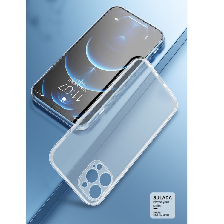 Estuche protector de TPU a prueba de golpes SULADA Frosted Series, For iPhone 13, For iPhone 13 Mini, For iPhone 13 Pro, For iPhone 13 Pro Max