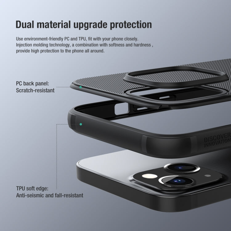 NILLKIN Super Frosted Shield Pro PC + Funda protectora de TPU, For iPhone 13, For iPhone 13 mini, For iPhone 13 Pro, For iPhone 13 Pro Max