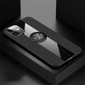 Funda protectora de TPU a prueba de golpes con textura de tela de costura XINLI con soporte para anillo, For iPhone 11, For iPhone 11 Pro, For iPhone 11 Pro Max