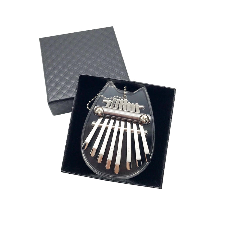 Mini 8 Tone Thumb Piano Kalimba Instrumentos musicales, caja de regalo