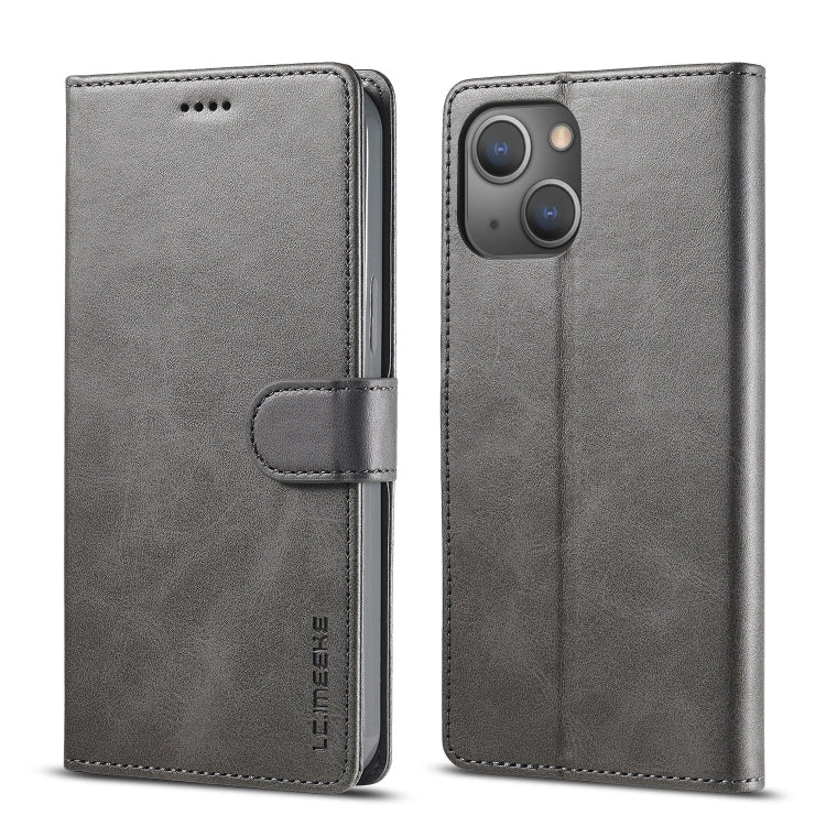 LC.IMEEKE Estuche de cuero con tapa horizontal con textura de becerro con soporte y ranuras para tarjetas y billetera, For iPhone 13 mini, For iPhone 13, For iPhone 13 Pro, For iPhone 13 Pro Max