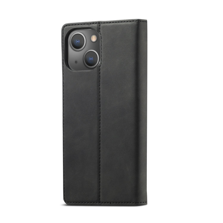 LC.IMEEKE Estuche de cuero con tapa horizontal de PU magnético fuerte + TPU mate con soporte y ranuras para tarjetas y billetera, For iPhone 13 mini, For iPhone 13, For iPhone 13 Pro, For iPhone 13 Pro Max