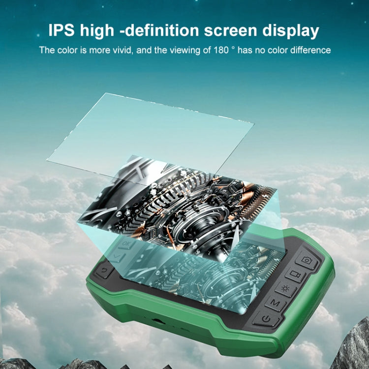 inskam452-2 Lente dual Pantalla IPS de 4,5 pulgadas 1080P HD Endoscopio 200W Pixel Endoscopio industrial,, Hard Cable Length: 1m, Hard Cable Length: 5m, Hard Cable Length: 10m